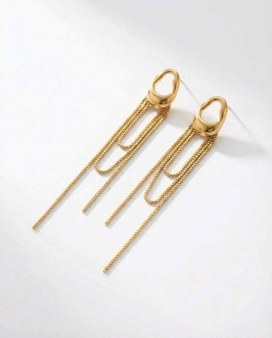 Ibhande Chain Earrings